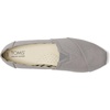 image:imageTOMS Womens Alpargata Classic SlipOn Espadrille Textile UpperDrizzle Grey Recycled Cotton Canvas