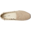 image:imageTOMS Womens Alpargata Classic SlipOn Espadrille Textile UpperNatural Undyed