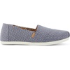 image:imageTOMS Womens Alpargata Classic SlipOn Espadrille Textile UpperNiagara Mist Chambray Dot