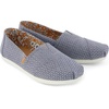 image:imageTOMS Womens Alpargata Classic SlipOn Espadrille Textile UpperNiagara Mist Chambray Dot