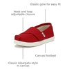 image:imageTOMS Womens Alpargata Classic SlipOn Espadrille Textile UpperRed Canvas