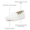 image:imageTOMS Womens Alpargata Classic SlipOn Espadrille Textile UpperWhite Recycled Cotton Canvas