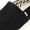 image:imageTOMS Womens Alpargata Plus Slip On Espadrille Textile Upper Relaxed Fit CloudBound Insole Stretchy Easy On and OffBlack Heritage Canvas