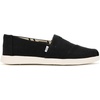 image:imageTOMS Womens Alpargata Plus Slip On Espadrille Textile Upper Relaxed Fit CloudBound Insole Stretchy Easy On and OffBlack Heritage Canvas