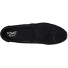 image:imageTOMS Womens Alpargata Plus Slip On Espadrille Textile Upper Relaxed Fit CloudBound Insole Stretchy Easy On and OffBlack Moroccan Crochet