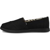 image:imageTOMS Womens Alpargata Plus Slip On Espadrille Textile Upper Relaxed Fit CloudBound Insole Stretchy Easy On and OffBlackBlack Heritage Canvas
