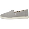 image:imageTOMS Womens Alpargata Plus Slip On Espadrille Textile Upper Relaxed Fit CloudBound Insole Stretchy Easy On and OffDrizzle Grey Heritage Canvas