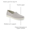 image:imageTOMS Womens Alpargata Plus Slip On Espadrille Textile Upper Relaxed Fit CloudBound Insole Stretchy Easy On and OffDrizzle Grey Heritage Canvas