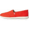 image:imageTOMS Womens Alpargata Plus Slip On Espadrille Textile Upper Relaxed Fit CloudBound Insole Stretchy Easy On and OffFlame Heritage Canvas