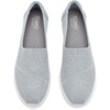 image:imageTOMS Womens Alpargata Plus Slip On Espadrille Textile Upper Relaxed Fit CloudBound Insole Stretchy Easy On and OffLight Grey Engineered Knit
