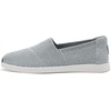 image:imageTOMS Womens Alpargata Plus Slip On Espadrille Textile Upper Relaxed Fit CloudBound Insole Stretchy Easy On and OffLight Grey Engineered Knit