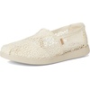 image:imageTOMS Womens Alpargata Plus Slip On Espadrille Textile Upper Relaxed Fit CloudBound Insole Stretchy Easy On and OffNatural Moroccan Crochet
