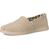 image:imageTOMS Womens Alpargata Plus Slip On Espadrille Textile Upper Relaxed Fit CloudBound Insole Stretchy Easy On and OffNatural Undyed Heritage Canvas