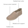 image:imageTOMS Womens Alpargata Plus Slip On Espadrille Textile Upper Relaxed Fit CloudBound Insole Stretchy Easy On and OffNatural Undyed Heritage Canvas