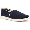 image:imageTOMS Womens Alpargata Plus Slip On Espadrille Textile Upper Relaxed Fit CloudBound Insole Stretchy Easy On and OffNavy Heritage Canvas