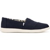 image:imageTOMS Womens Alpargata Plus Slip On Espadrille Textile Upper Relaxed Fit CloudBound Insole Stretchy Easy On and OffNavy Heritage Canvas