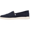 image:imageTOMS Womens Alpargata Plus Slip On Espadrille Textile Upper Relaxed Fit CloudBound Insole Stretchy Easy On and OffNavy Heritage Canvas