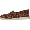 image:imageTOMS Womens Alpargata Plus SlipOn ShoesBrown Sugar Leopard Suede