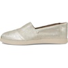 image:imageTOMS Womens Alpargata Plus SlipOn ShoesChampagne Metallic Suede