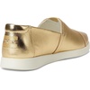 image:imageTOMS Womens Alpargata Plus SlipOn ShoesGold Metallic Nappa Leather