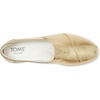 image:imageTOMS Womens Alpargata Plus SlipOn ShoesGold Metallic Nappa Leather