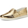 image:imageTOMS Womens Alpargata Plus SlipOn ShoesGold Metallic Nappa Leather