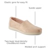 image:imageTOMS Womens Alpargata Plus SlipOn ShoesPale Rose Metallic Suede