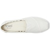 image:imageTOMS Womens Alpargata Plus SlipOn ShoesWhite Recycled Cotton Canvas