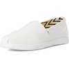 image:imageTOMS Womens Alpargata Plus SlipOn ShoesWhite Recycled Cotton Canvas