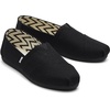 image:imageTOMS Womens Alpargata Wide Width ShoesBlackBlack