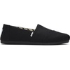 image:imageTOMS Womens Alpargata Wide Width ShoesBlackBlack