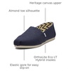 image:imageTOMS Womens Alpargata Wide Width ShoesNavy 1