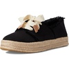 image:imageTOMS Womens Carolina LaceUp EspadrilleBlack Beachside WovenFray