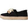 image:imageTOMS Womens Carolina LaceUp EspadrilleBlack Beachside WovenFray