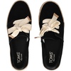 image:imageTOMS Womens Carolina LaceUp EspadrilleBlack Suede