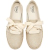 image:imageTOMS Womens Carolina LaceUp EspadrilleGold
