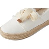 image:imageTOMS Womens Carolina LaceUp EspadrilleWhite Beachside WovenFray