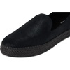 image:imageTOMS Womens Carolina Slipon Espadrille Leather UpperBlack Metallic
