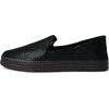 image:imageTOMS Womens Carolina Slipon Espadrille Leather UpperBlack Metallic