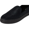 image:imageTOMS Womens Carolina Slipon Espadrille Leather UpperBlack Metallic