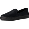 image:imageTOMS Womens Carolina Slipon Espadrille Leather UpperBlack Metallic