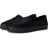 image:imageTOMS Womens Carolina Slipon Espadrille Leather UpperBlack Metallic