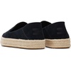 image:imageTOMS Womens Carolina Slipon Espadrille Leather UpperBlackWhite