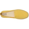 image:imageTOMS Womens Carolina Slipon Espadrille Leather UpperPineapple Yellow