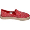 image:imageTOMS Womens Carolina Slipon Espadrille Textile UpperFlame Botanical Eyelet