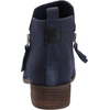 image:imageTOMS Womens Dahlia Ankle BootsNavy SuedeHeritage Canvas