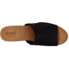 image:imageTOMS Womens Diana Mule SandalsBlack Heavy Canvas