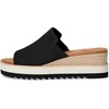 image:imageTOMS Womens Diana Mule SandalsBlack Leather