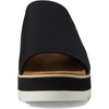 image:imageTOMS Womens Diana Mule SandalsBlack Wide Width Heavy Canvas