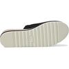 image:imageTOMS Womens Diana Mule SandalsBlack Wide Width Heavy Canvas